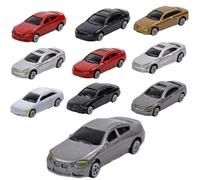 Yililay 10 Pezzi Mini Scala Modello Auto 1/87 Ho Scala, Scenario di parcheggio Layout Street Sand Veicolo Veicolo Colore Completa