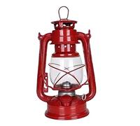 Yililay Lampade per uragani, Lampada retrò Cherosene Lampada a Base di Olio sospeso in Fiamme Lanterna per Campeggio, Rosso