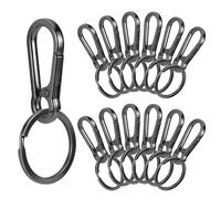 YiliYa Moschettone Portachiavi Mini Piccolo Per Auto Chiave - 12 Pezzi Con Gancio