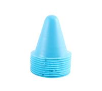 YILWPV 10 Pezzi di Attrezzatura for l'allenamento Pattinaggio sul Ghiaccio for Coni marcatori da Calcio, Allenamento per Calcio Atletica(Blue)