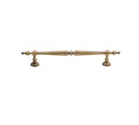 YILWPV 2 Pcs Antique Brass Classical Long Handle Kitchen Cabinet Retro Drawer Solid Pull(224mm)
