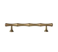 YILWPV 2 Pcs Solid Antique Brass Handle Kitchen Cabinet Pull Wardrobe Drawer Knob Furniture Hardware Accessories(160mm)