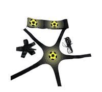 YILWPV 2 Pezzi Cintura Elastica Pallone da Calcio Sacchi giocoliere calci Regolabile Attrezzatura for Allenamento di Allenatore Portatile per Adulti(Color 1)