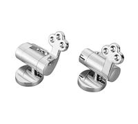 YILWPV 2 Pezzi in Lega di Zinco for Cerniera del Sedile Water, connettore Montaggio for Coperchio, raccordi for, Parti Ricambio per Fissaggio Tavoletta WC