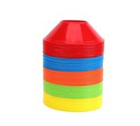 YILWPV 20 Pezzi di cartelli for Allenamento Calcio, Resistenti alla Pressione, Coni, Dischi marcatori, Secchio for Sport all'aperto, Basket e per Calcio Atletica