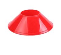 YILWPV 20 Pezzi di cartelli for Allenamento Calcio, Resistenti alla Pressione, Coni, Dischi marcatori, Secchio, Accessorio Sportivo for Basket e all'aperto per Calcio Atletica(Red)