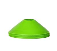 YILWPV 20 Pezzi di Dischi da Allenamento for Sport, Rugby, Football, Pattinaggio a rotelle, agilità, Antivento, Cono Volante, Accessori for marcatura per Calcio Atletica(Green)
