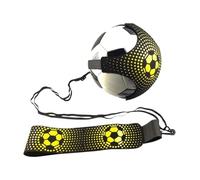 YILWPV 2PCS Football Ball Belt Adjustable Soccer Training Elastic Band Auxiliary Circling Kick Trainer Aid per Adulti