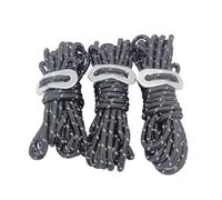 YILWPV 4 Pezzi di Corde Riflettenti Antivento for Tende Multifunzione per Fissare Tende(Color 5)