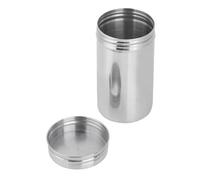 YILWPV Barattolo di stoccaggio sigillato in acciaio inossidabile da 3 pezzi Contenitore portatile for tè e caffè in grani for frutta secca Grande serbatoio in Per Frutta Secca