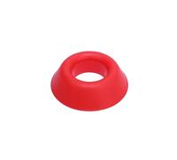 YILWPV Supporto for Pallone da Calcio e Basket Spesso, 3 Pezzi, con Logo Rotondo, ostacolo for l'allenamento per Calcio Atletica(Red)