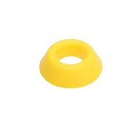 YILWPV Supporto for Pallone da Calcio e Basket Spesso, 3 Pezzi, con Logo Rotondo, ostacolo for l'allenamento per Calcio Atletica(Yellow)