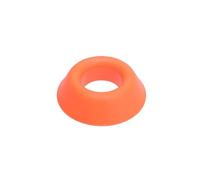YILWPV Supporto for Pallone da Calcio e Basket Spesso, 3 Pezzi, con Logo Rotondo, ostacolo for l'allenamento per Calcio Atletica(Orange)