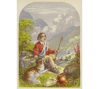 YIMACBJXX Dipinti Famosi Arte Della Tela Quadri Modemi El pastorcillo en el valle de la humillación de Alexander Lydon per Decorazioni per la Casa 60x90cm