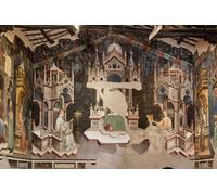 YIMACBJXX Dipinti Famosi Arte Della Tela Quadri Modemi el Salón de Artes Liberales y Planetas de Gentile Da Fabriano per Decorazioni per la Casa 60x90cm