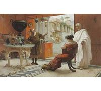 YIMACBJXX Dipinti Famosi Arte Della Tela Quadri Modemi El vendedor de antigüedades Forti per Decorazioni per la Casa 60x90cm