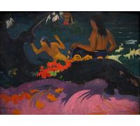 YIMACBJXX Dipinti Famosi Arte Della Tela Quadri Modemi Fatata Te Miti de Paul Gauguin per Decorazioni per la Casa 60x90cm