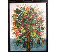 YIMACBJXX Dipinti Famosi Arte Della Tela Quadri Modemi Las uvas de Seraphine Louis per Decorazioni per la Casa 60x90cm