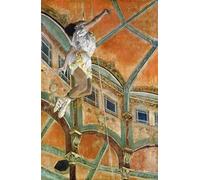 YIMACBJXX Dipinti Famosi Arte Della Tela Quadri Modemi Miss La La en el Cirque Fernando de Edgar Degas per Decorazioni per la Casa 60x90cm