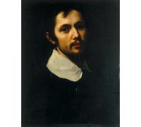 YIMACBJXX Dipinti Famosi Arte Della Tela Quadri Modemi Retrato masculino de Cristofano Allori per Decorazioni per la Casa 60x90cm