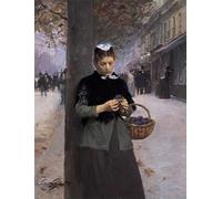 YIMACBJXX Dipinti Famosi Arte Della Tela Quadri Modemi Vendo violetas Gabriel Gilbert per Decorazioni per la Casa 60x90cm