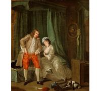 YIMACBJXX Dipinti Famosi Murale Tela Painting Image Después de William Hogarth per la Decorazione Domestica dell'ufficio 60x90cm