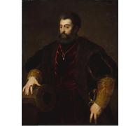 YIMACBJXX Dipinti Famosi Parete Immagine Arte Dipinto Alfonso D de Tiziano Vecelli per L'arredamento del Soggiorno 60x90cm