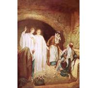 YIMACBJXX Dipinti Famosi Parete Immagine Arte Dipinto Ángeles declarando que Jesús ha resucitado de entre los muertos por William Brassey Hole per L'arredamento del Soggiorno 60x90cm