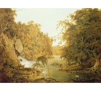 YIMACBJXX Dipinti Famosi Parete Immagine Arte Dipinto Dovedale the Peak District por Wright de Derby per L'arredamento del Soggiorno 60x90cm