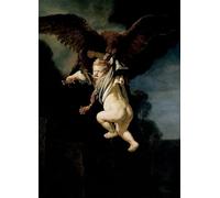 YIMACBJXX Dipinti Famosi Parete Immagine Arte Dipinto El rapto de Ganímedes, de Rembrandt Van Rijn per L'arredamento del Soggiorno 60x90cm
