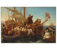 YIMACBJXX Dipinti Famosi Parete Immagine Arte Dipinto General the Right Hon Sir William Knollys de Carlo Pellegrini per L'arredamento del Soggiorno 60x90cm