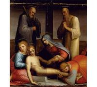 YIMACBJXX Dipinti Famosi Parete Immagine Arte Dipinto la Deposición Fra Paolino per L'arredamento del Soggiorno 60x90cm