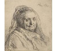 YIMACBJXX Dipinti Famosi Parete Immagine Arte Dipinto la madre del artista: cabeza y busto, tres cuartos a la derecha de Rembrandt Van Rijn per L'arredamento del Soggiorno 60x90cm