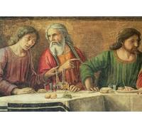 YIMACBJXX Dipinti Famosi Parete Immagine Arte Dipinto La Última Cena de Domenico Ghirlandaio per L'arredamento del Soggiorno 60x90cm