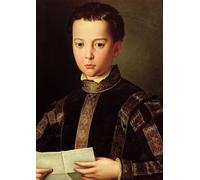 YIMACBJXX Dipinti Famosi Parete Immagine Arte Dipinto Retrato de Francesco I De Medici cuando era niño por Agnolo Bronzino per L'arredamento del Soggiorno 60x90cm