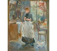 YIMACBJXX Dipinti Famosi Poster Stampa Stampe Pittura en el comedor de Berthe Morisot per la Decorazione Della Parete 60x90cm