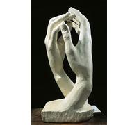 YIMACBJXX Dipinti Famosi Poster Stampa Stampe Pittura la Catedral de Auguste Rodin per la Decorazione Della Parete 60x90cm