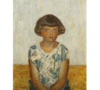 YIMACBJXX Dipinti Famosi Poster Stampa Stampe Pittura Retrato de una niña Retrato D'une Jeune Fille de Pierre Bonnard per la Decorazione Della Parete 60x90cm