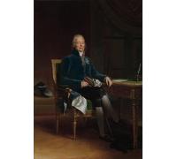 YIMACBJXX Dipinti Famosi Tela e Immagini Mural Dipinto Charles Maurice de Talleyrand Périgord por Baron François Pascal Simon Gérard per L'arredamento Della Camera da Letto 60x90cm