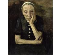 YIMACBJXX Dipinti Famosi Tela e Immagini Mural Dipinto El viejo granjero de Paula Modersohn Becker per L'arredamento Della Camera da Letto 60x90cm