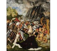 YIMACBJXX Dipinti Famosi Tela e Immagini Mural Dipinto La pareja mal aparejada de Lucas Cranach el Viejo per L'arredamento Della Camera da Letto 60x90cm