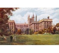 YIMACBJXX Dipinti Famosi Tela e Immagini Mural Dipinto New College Oxford de Alfred Robert Quinton per L'arredamento Della Camera da Letto 60x90cm