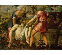 YIMACBJXX Dipinti Famosi Tela e Immagini Mural Dipinto Pintura famosa de Jacopo Robusti Tintoretto per L'arredamento Della Camera da Letto 60x90cm