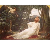 YIMACBJXX Dipinti Famosi Tela e Immagini Mural Dipinto Procris de Henrietta Rae per L'arredamento Della Camera da Letto 60x90cm