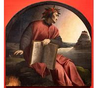 YIMACBJXX Dipinti Famosi Tela e Immagini Mural Dipinto Retrato alegórico de Dante Agnolo Bronzino por Agnolo Di Cosimo Bronzino per L'arredamento Della Camera da Letto 60x90cm