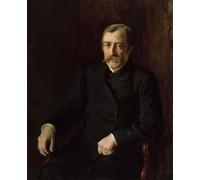YIMACBJXX Dipinti Famosi Tela e Immagini Mural Dipinto Retrato del profesor Carl Gustaf Estlander por Albert Edelfelt per L'arredamento Della Camera da Letto 60x90cm