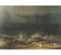 YIMACBJXX Famoso Arte Della Tela Quadri Modemi el diluvio hacia su final joshua shaw per Decorazioni per la Casa 60x90cm