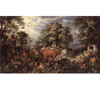 YIMACBJXX Famoso Arte Della Tela Quadri Modemi El paraíso de Roelandt Jacobsz Savery per Decorazioni per la Casa 60x90cm