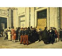YIMACBJXX Famoso Arte Della Tela Quadri Modemi Hall de entrada de Santa Maria Maggiore del artista famoso per Decorazioni per la Casa 60x90cm