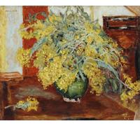 YIMACBJXX Famoso Arte Della Tela Quadri Modemi Mimosas de Pierre Bonnard per Decorazioni per la Casa 60x90cm